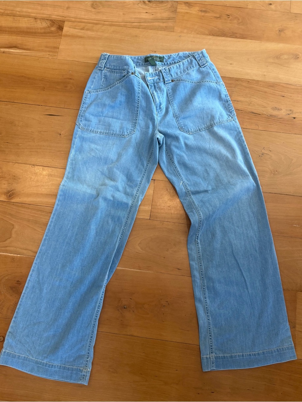 Lauren Ralph Lauren women Light Blue Relaxed Denim Jeans
